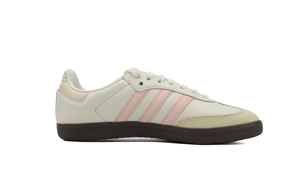 Adidas Samba Cream Beige Light Pink Women Sneakers