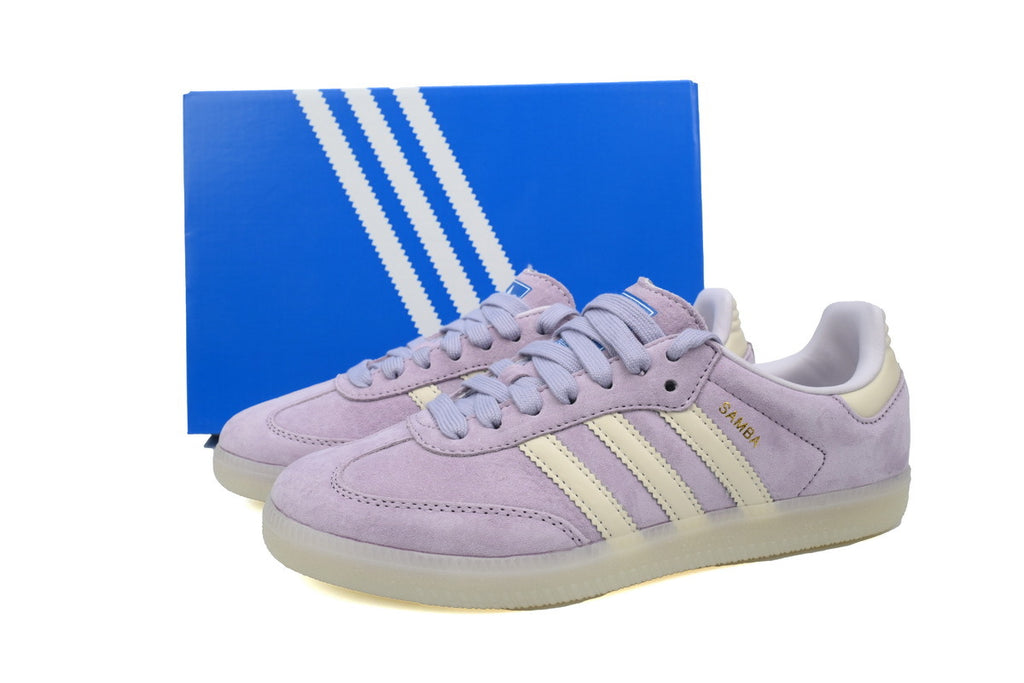 Adidas Samba Light Lavender Cream Women Sneakers