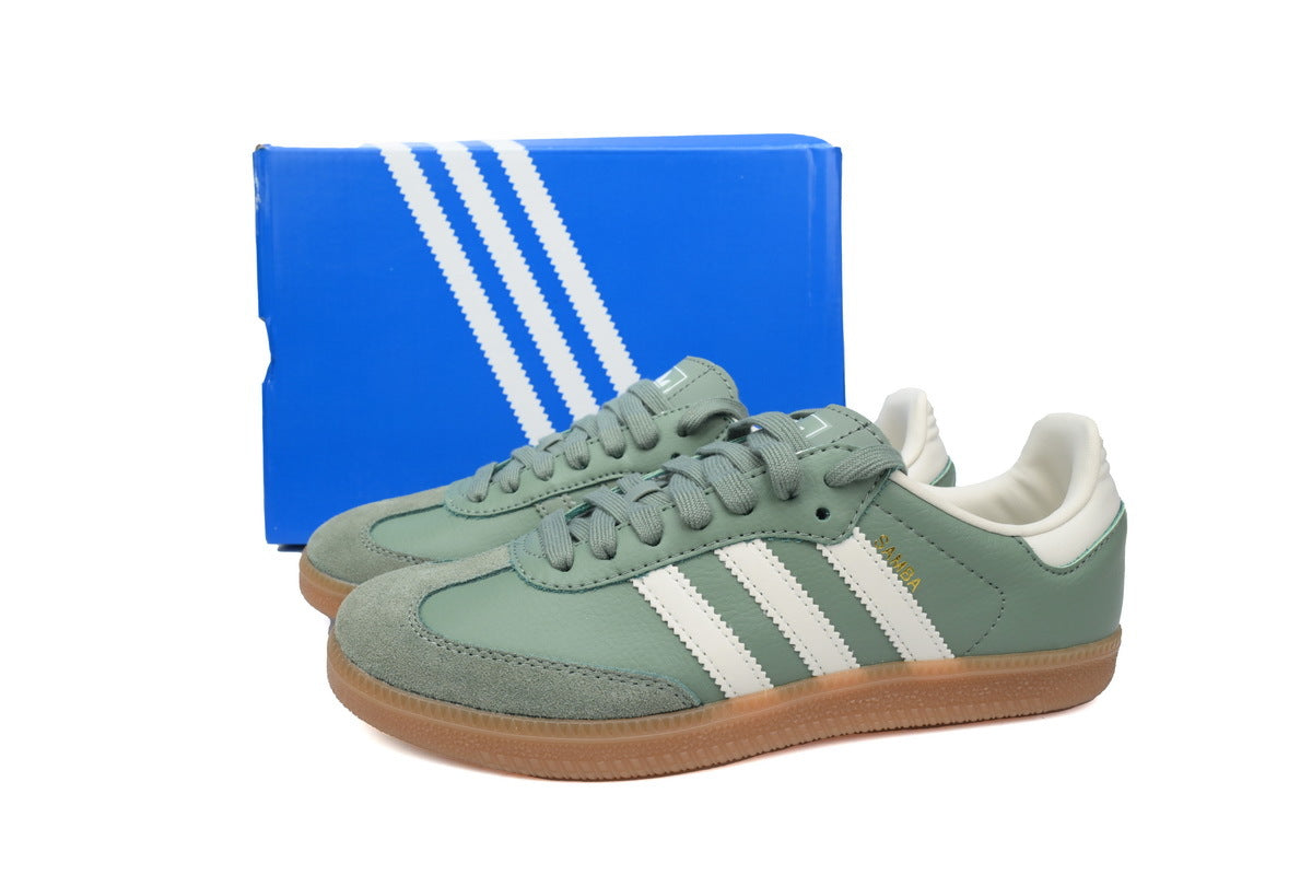 Adidas Samba Sage Green White Gum Women Sneakers