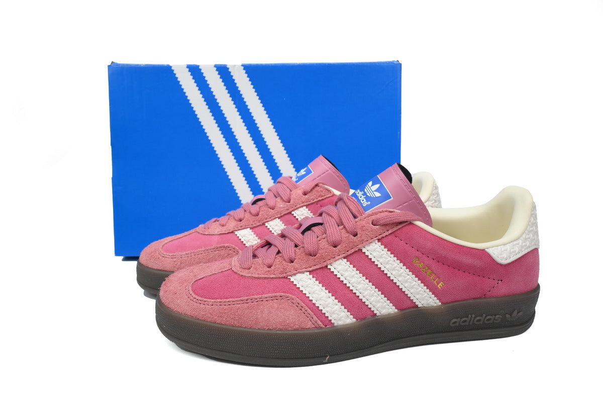 Adidas Gazelle Pink White Gum Women Sneakers