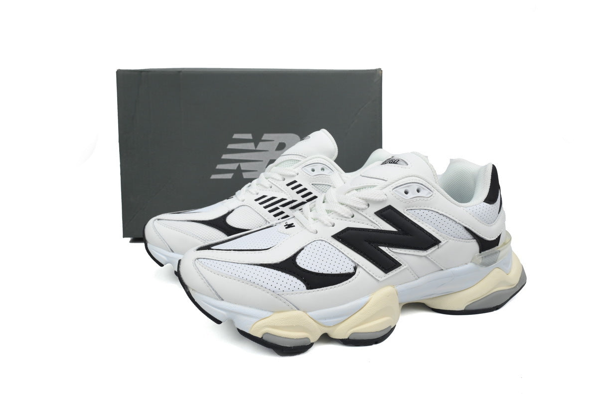 New Balance 9060 White Black Sneakers
