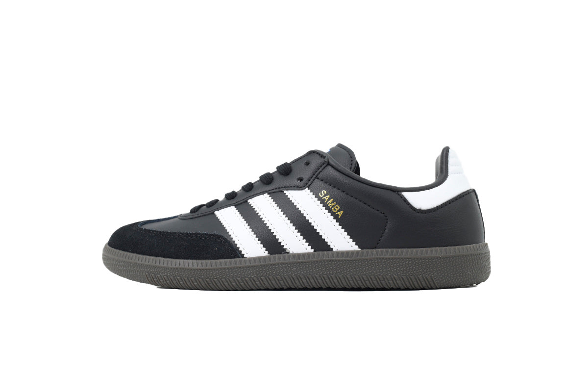 Adidas Samba OG Sneakers Black White Gum Sole Leather Suede Retro Shoes