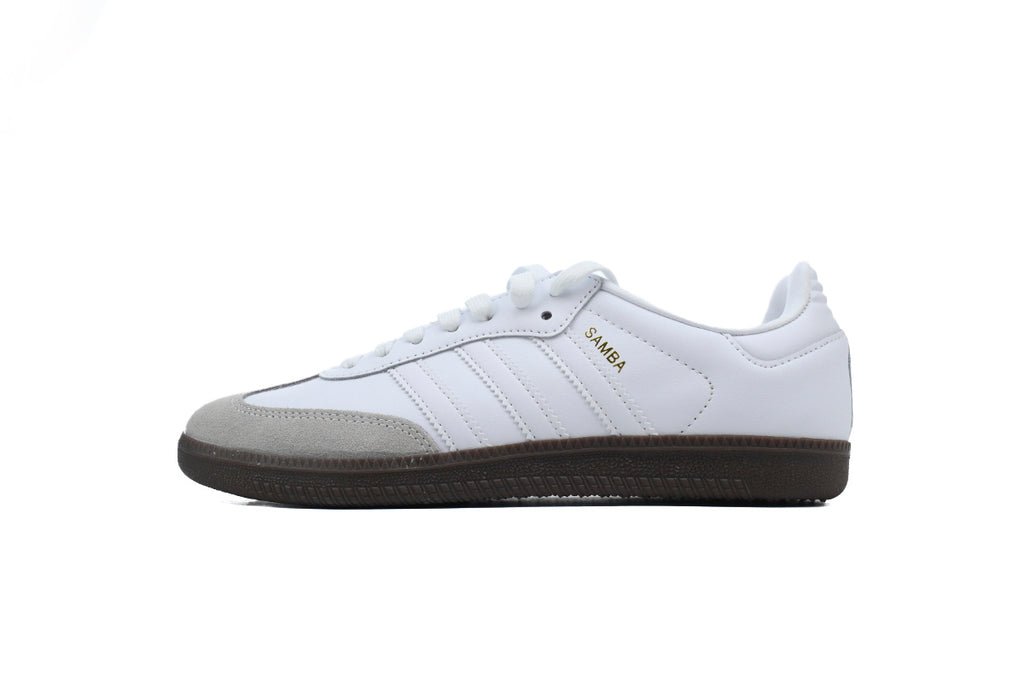Adidas Samba White Grey Gum Unisex Sneakers