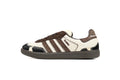 Adidas Samba OG Cow Print Brown Mesh Dark Gum Retro Sneakers