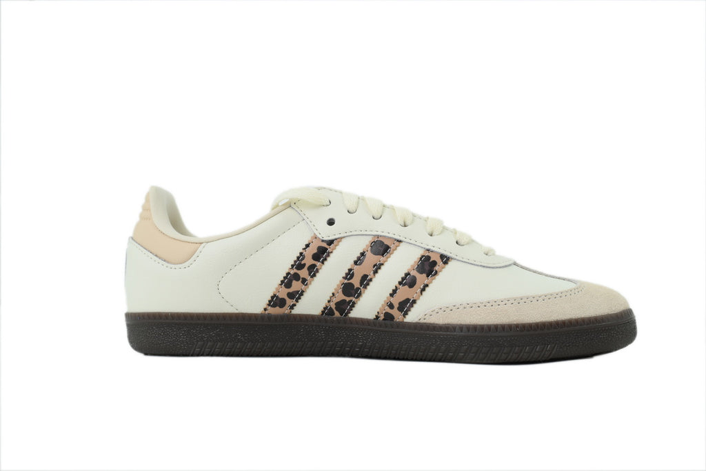Adidas Samba Cream Leopard Dark Gum Unisex Sneakers