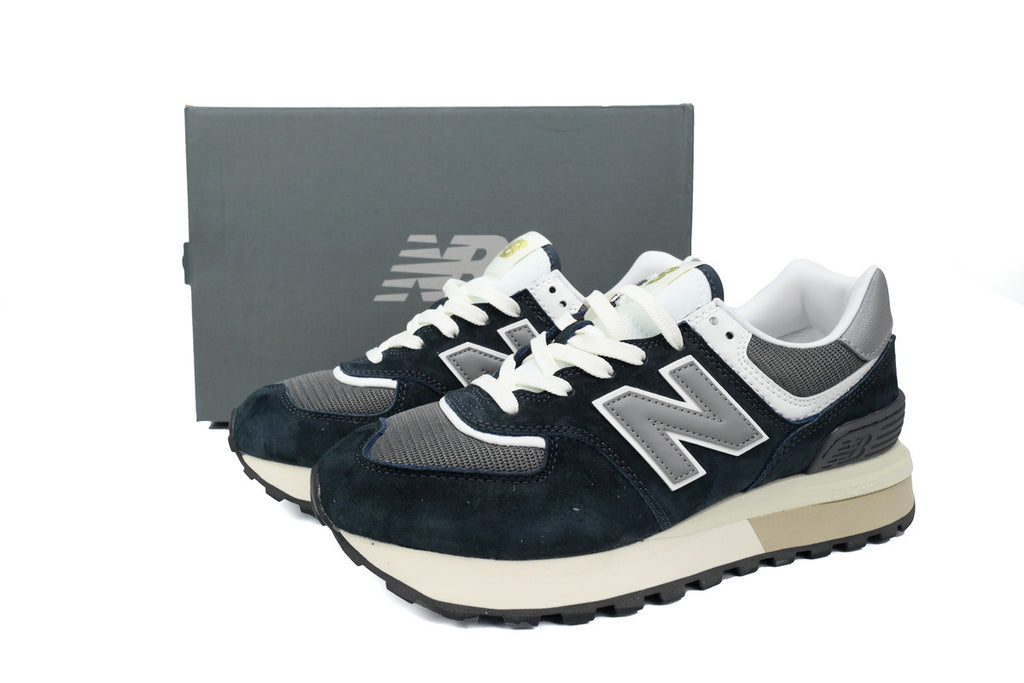 New Balance 574 Navy Grey Vintage