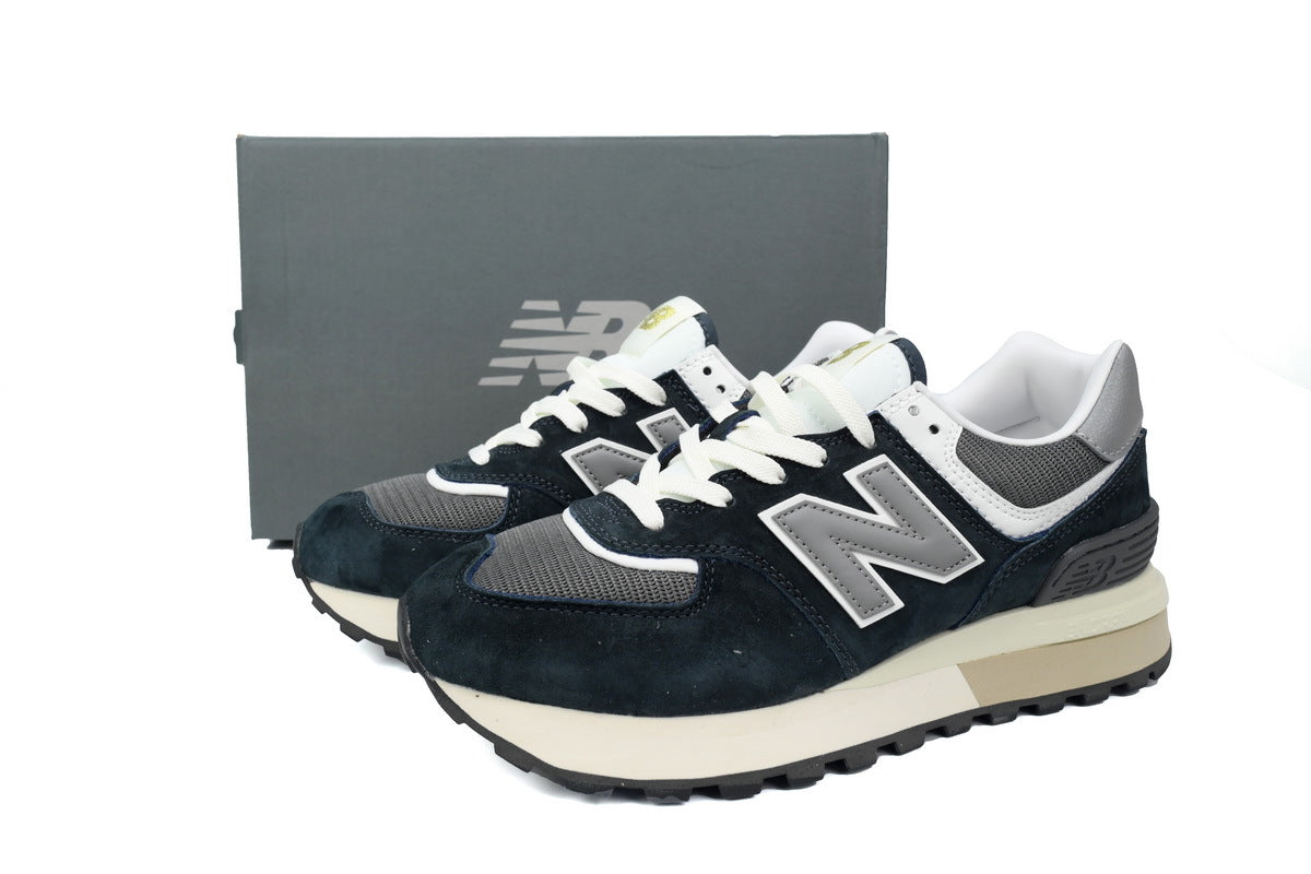 New Balance 574 Navy Grey Vintage