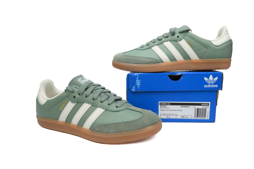 Adidas Samba Sage Green White Gum Women Sneakers