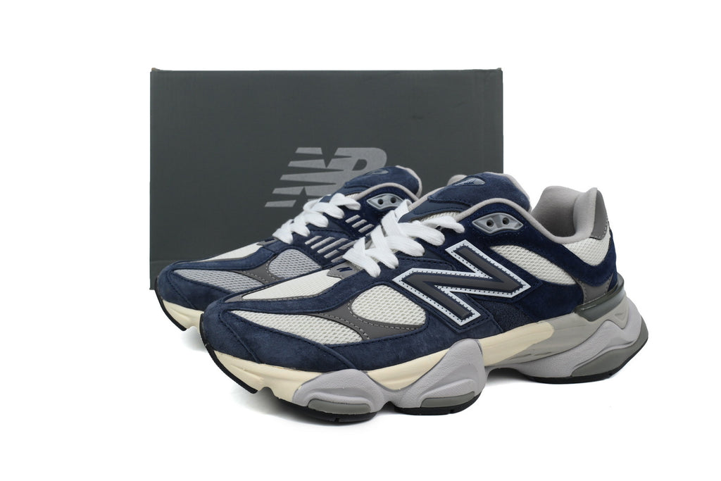 New Balance 9060 Navy Blue Grey Sneakers