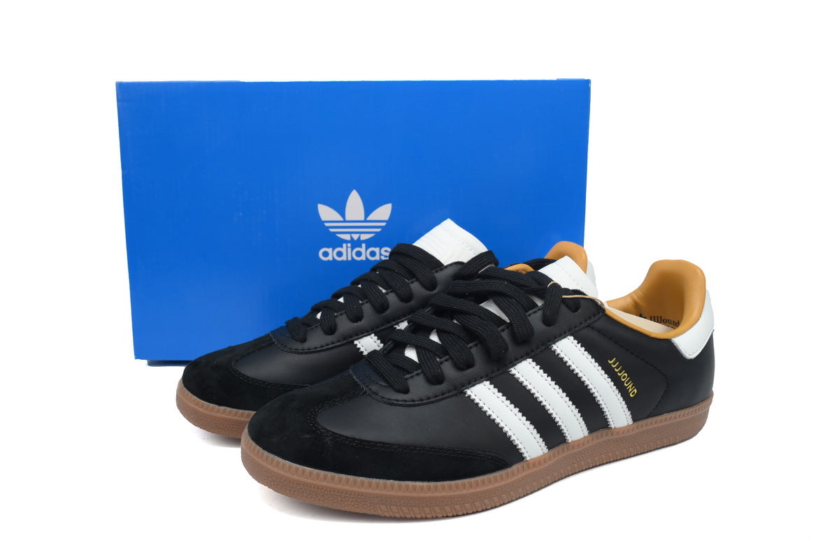 Adidas Samba x JJJJound Black White Gum Unisex Sneakers