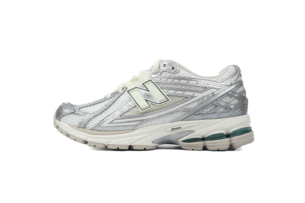 New Balance 1906R Grey Silver Mesh Athletic Sneakers