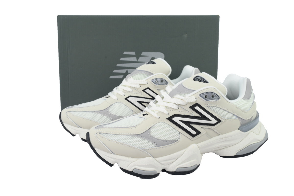 New Balance 9060 Off White Black Sneakers