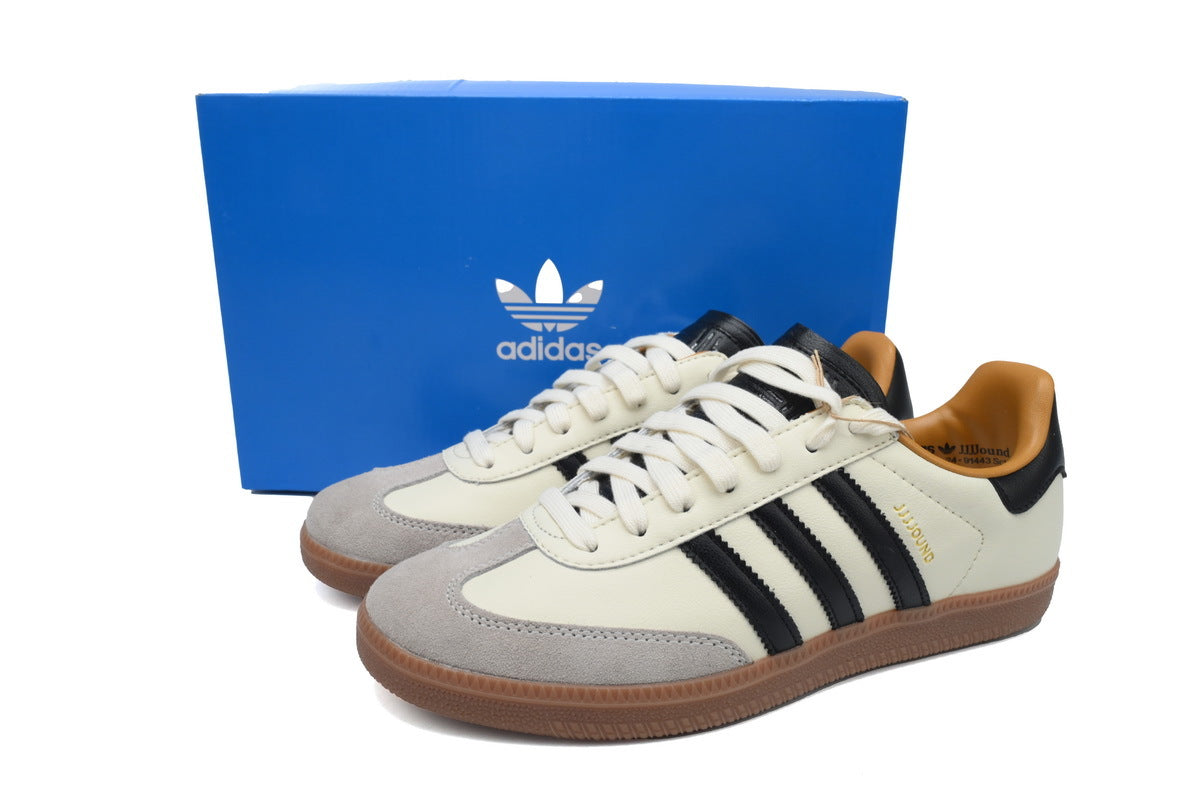 Adidas Samba JJJJound Cream Black Gum Men & Women Casual Sneakers
