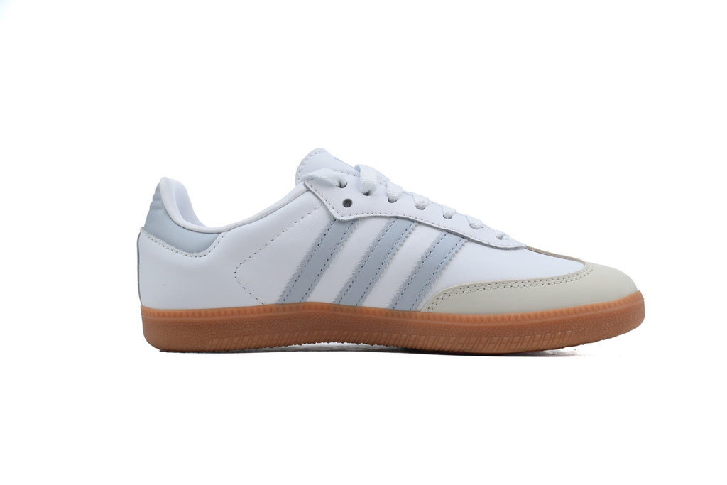 Adidas Samba White Light Grey Gum Unisex Sneakers