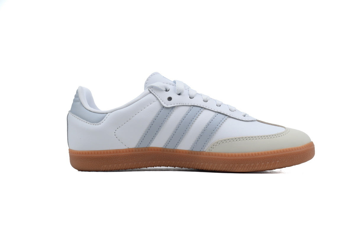 Adidas Samba White Light Grey Gum Unisex Sneakers