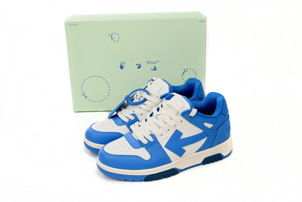 Off-White Out Of Office Low Top Sneaker White Blue Arrow
