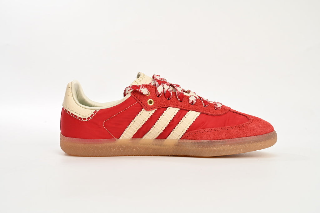 Adidas Samba Wales Bonner Red Cream Gum Men & Women Casual Sneakers
