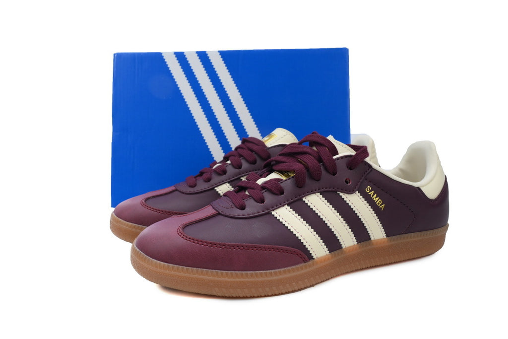 Adidas Samba Maroon Cream Gum Unisex Sneakers