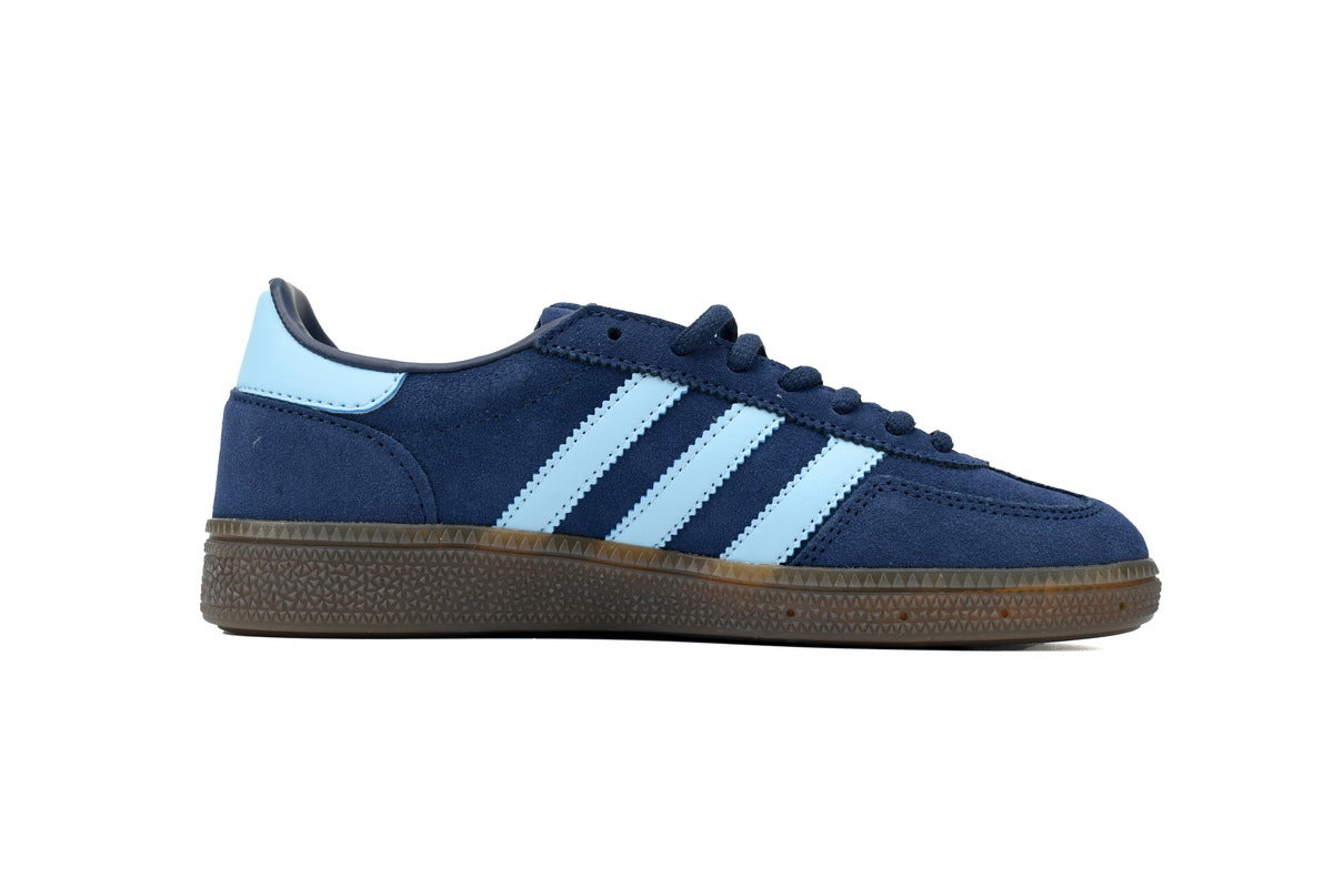 Adidas Handball Spezial Sneakers Navy Light Blue Gum Sole Retro Suede Shoes