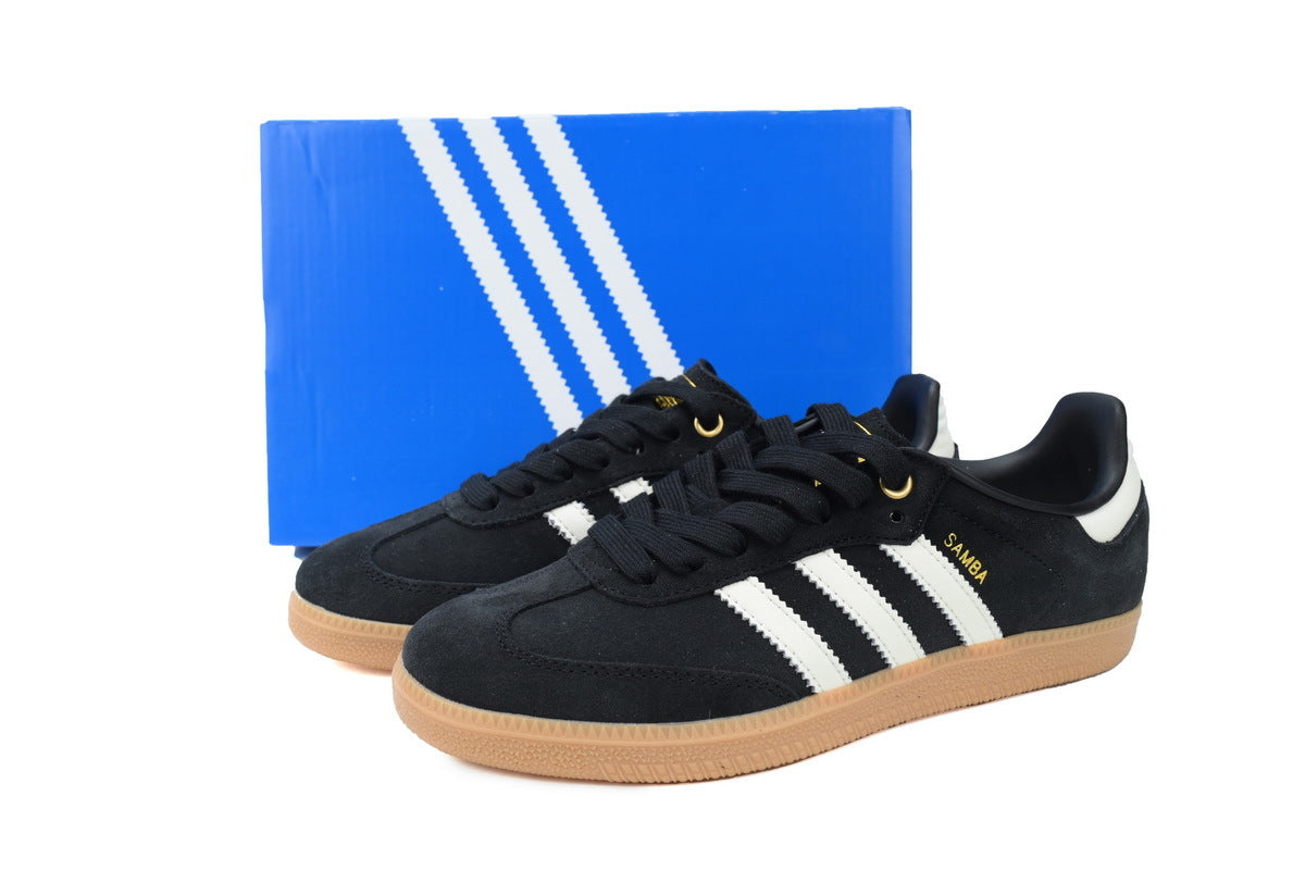 Adidas Samba Black White Gum Women Sneakers