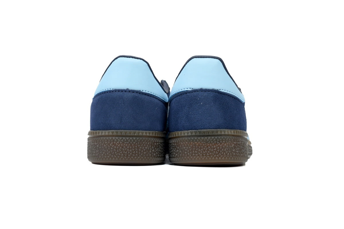 Adidas Handball Spezial Sneakers Navy Light Blue Gum Sole Retro Suede Shoes