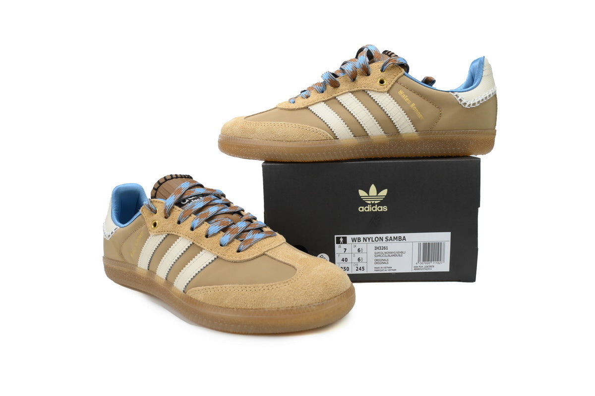 Adidas Samba Wales Bonner Tan Beige Gum Unisex Sneakers