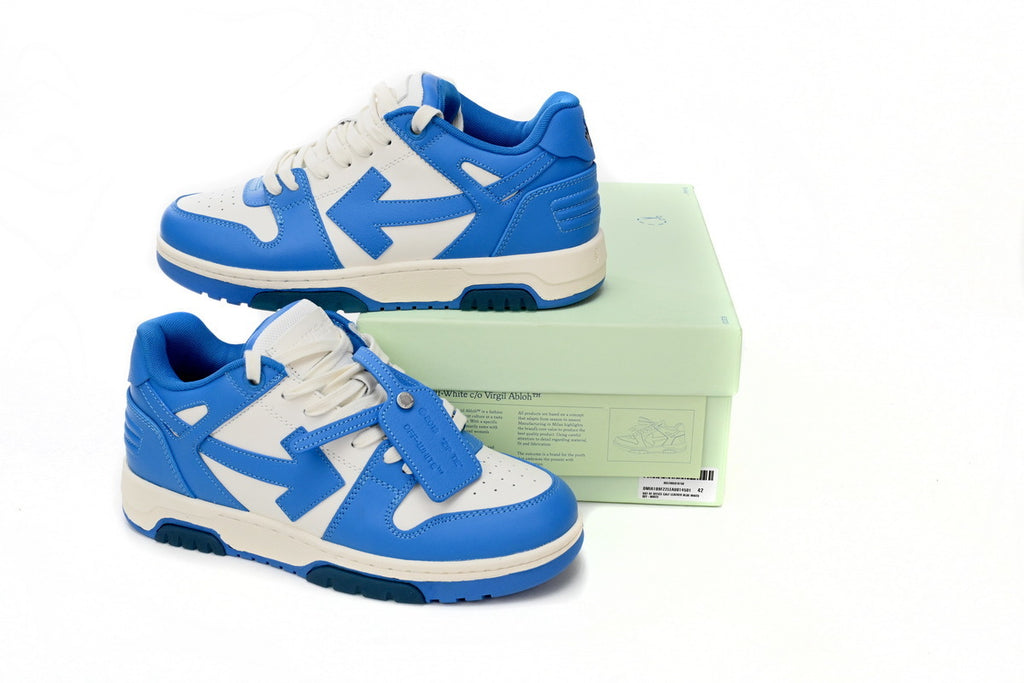 Off-White Out Of Office Low Top Sneaker White Blue Arrow