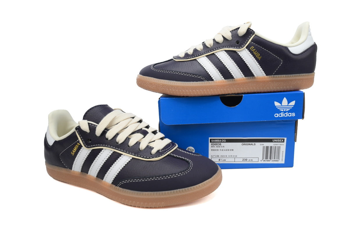 Adidas Samba Navy White Gum Women Sneakers