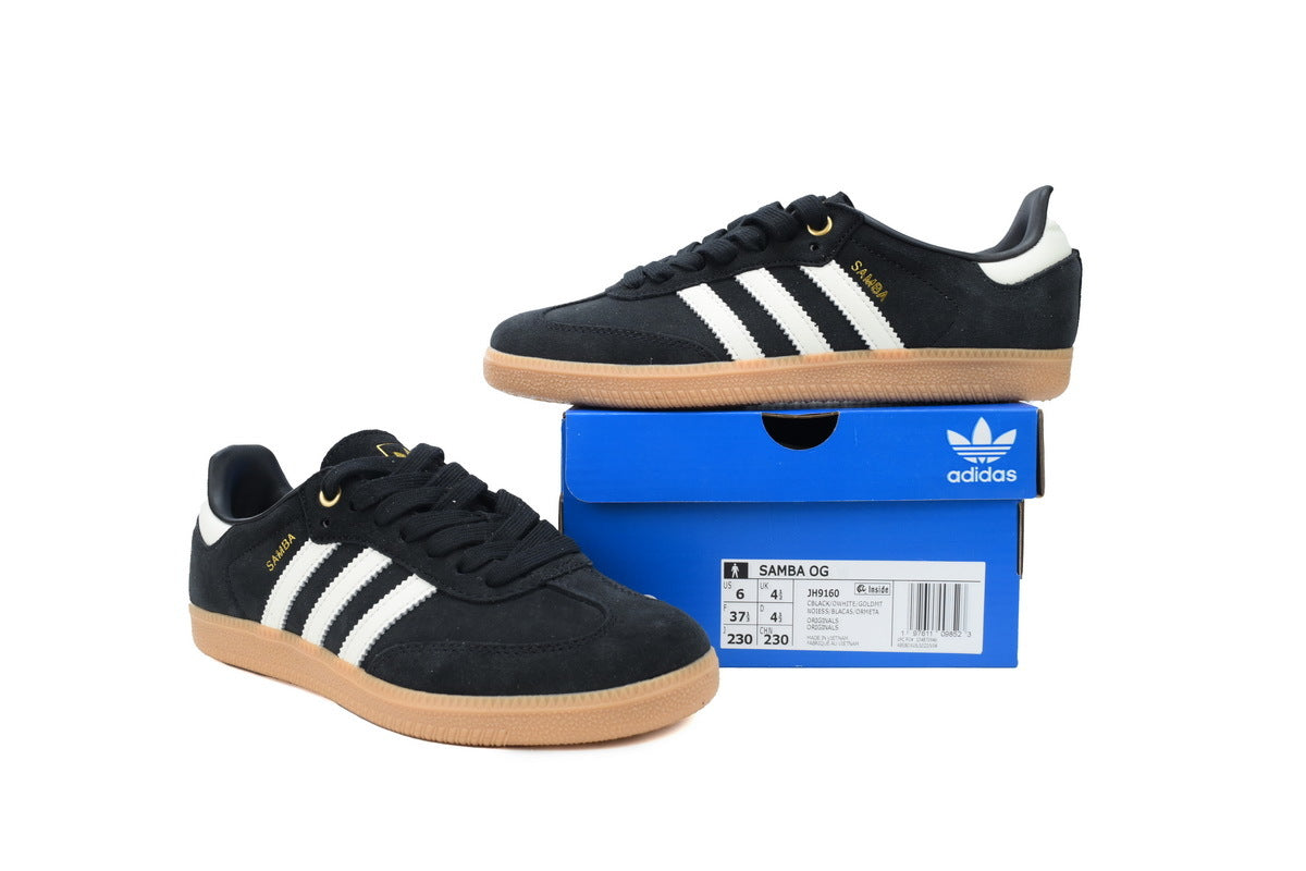 Adidas Samba Black White Gum Women Sneakers