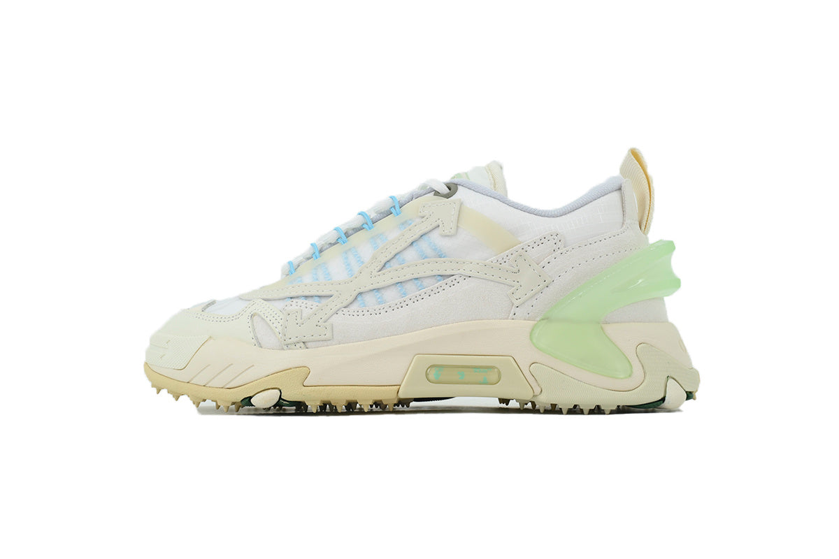 Off-White Odsy 1000 Cream Light Green Chunky Sneakers