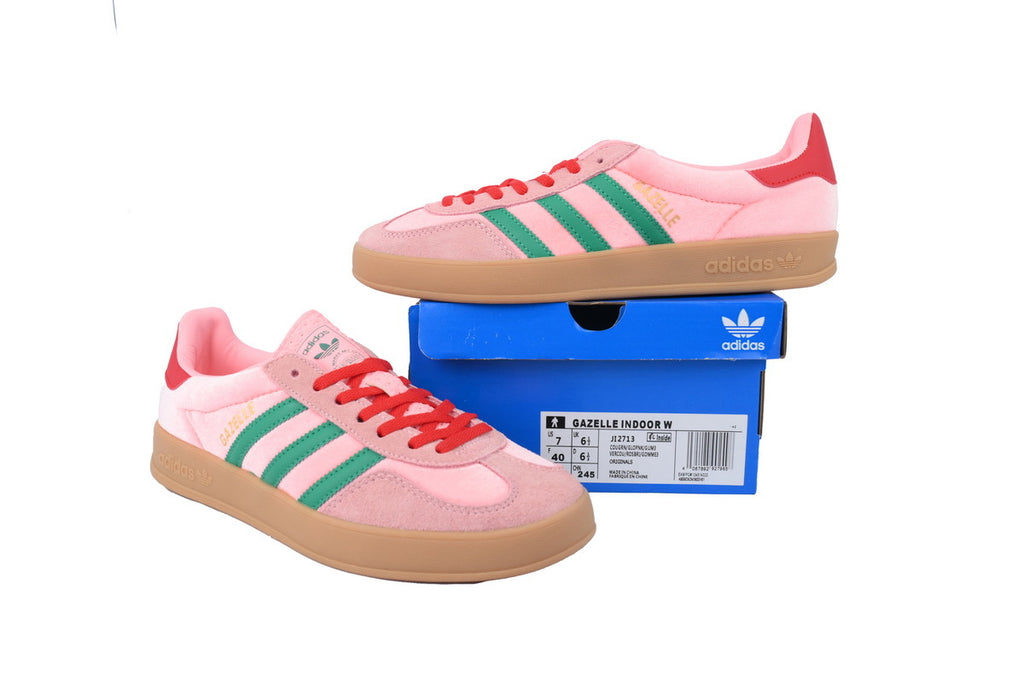 Adidas Gazelle Indoor 'Glow Pink Court Green'