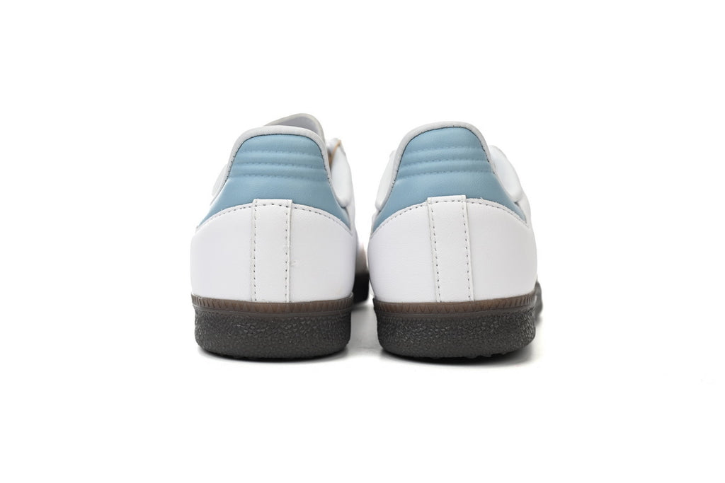 Adidas Samba White Light Blue Gum Men & Women Casual Sneakers