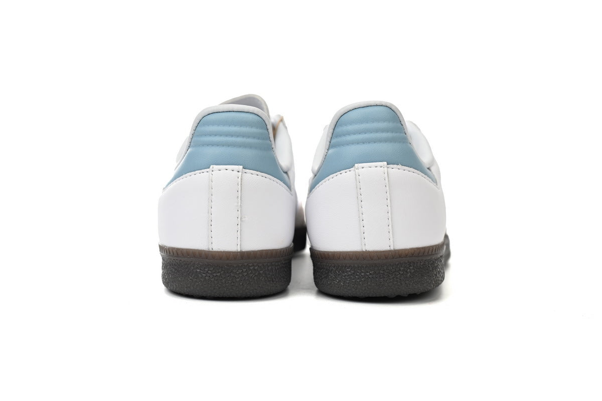 Adidas Samba White Light Blue Gum Men & Women Casual Sneakers