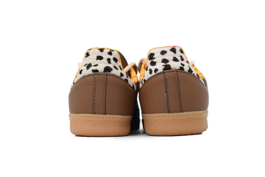 Adidas Samba Toy Story Woody Brown Blue Gum Unisex Sneakers
