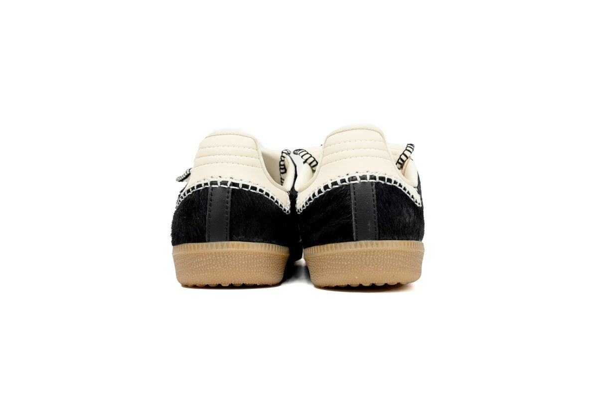 Adidas Samba x Wales Bonner Black Cream Gum Sole Collab Sneakers