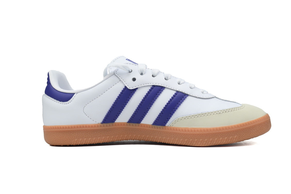 Adidas Samba White Purple Gum Women Sneakers