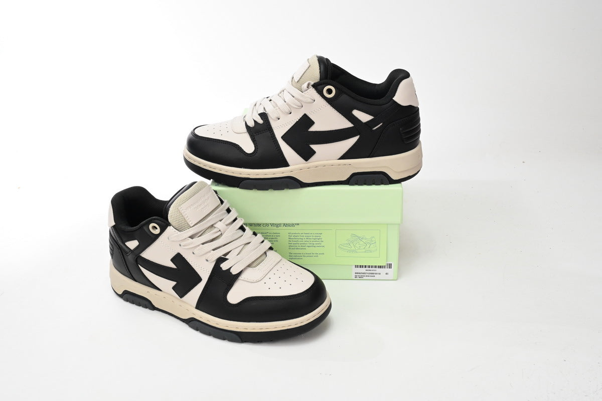 Off-White Out Of Office Low Top Sneaker Black Off-White Arrow