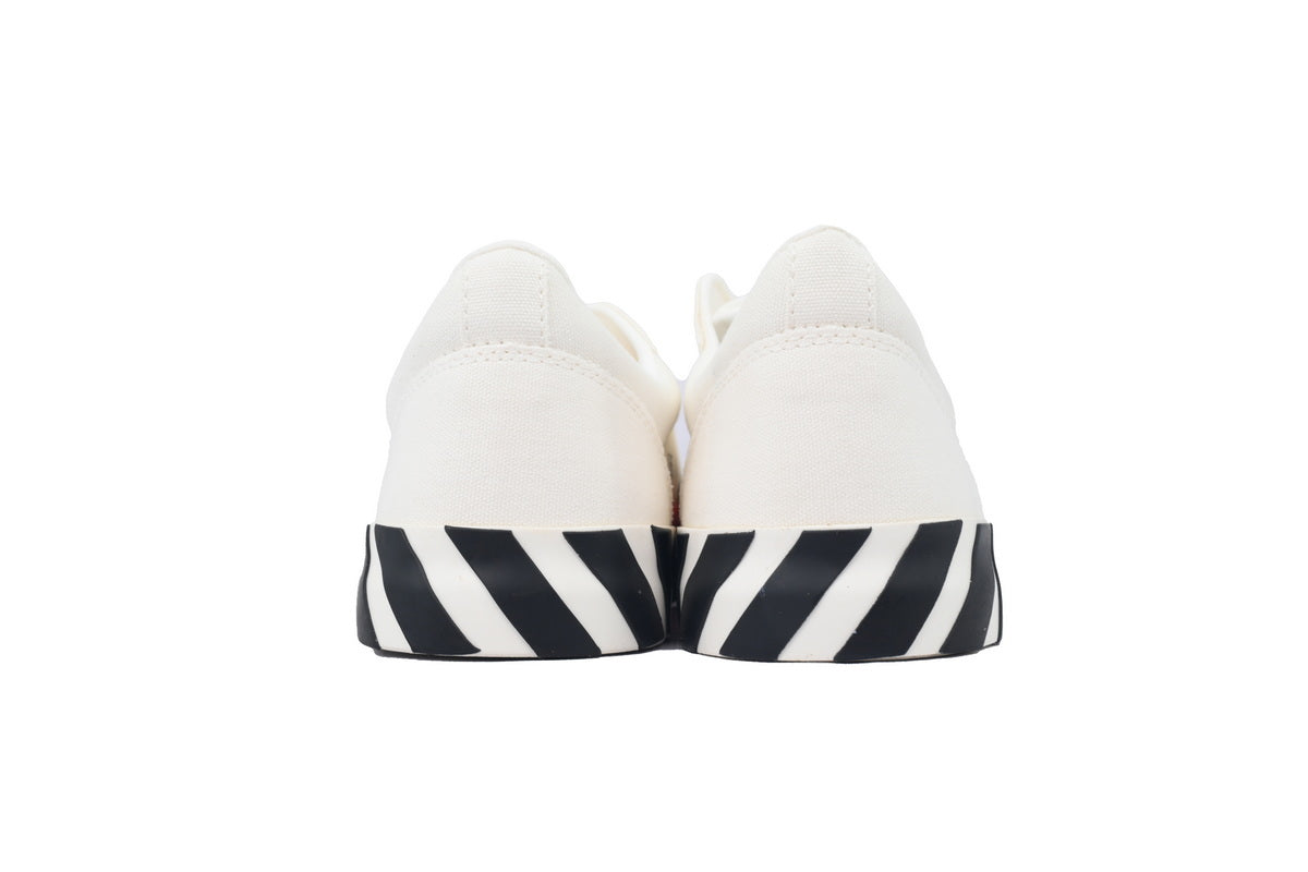 Off-White Vulcanized White Grey Arrow Low Sneakers