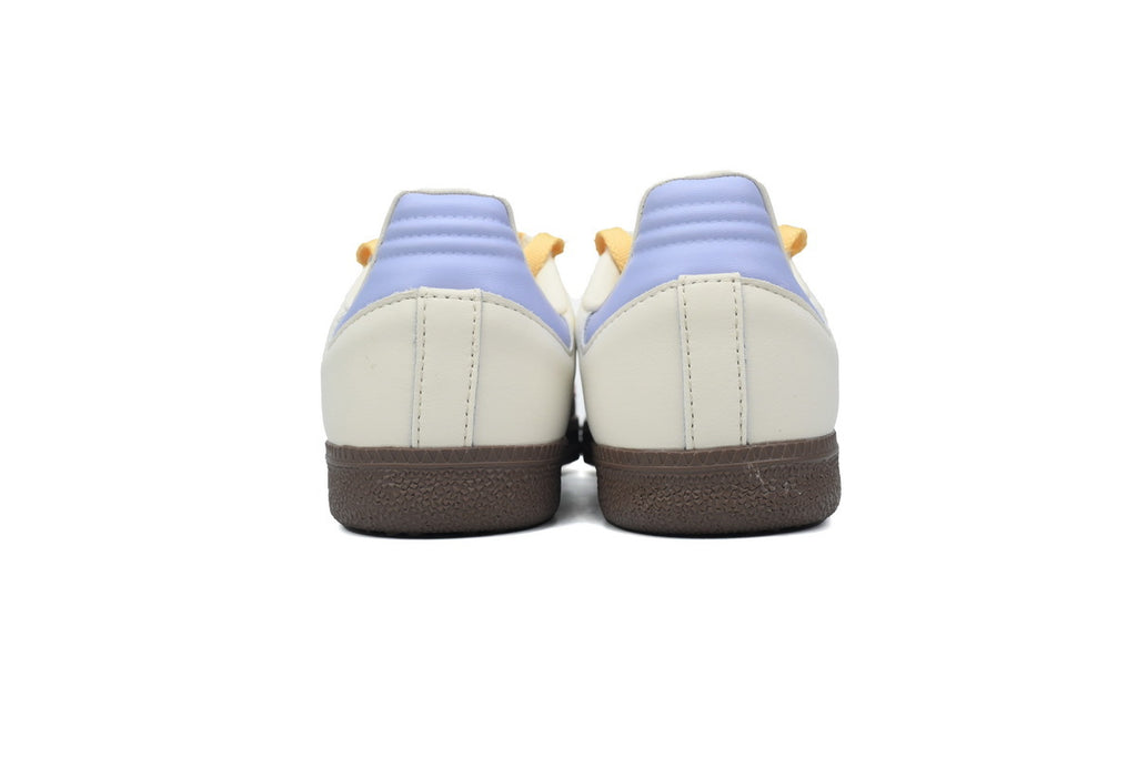 Adidas Samba Off White Yellow Light Blue Women Sneakers