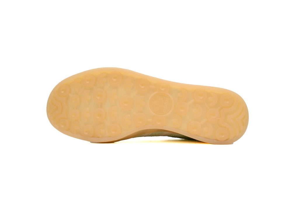 Adidas Gazelle Indoor Sneakers Light Green Beige Gum Sole Retro Suede Shoes