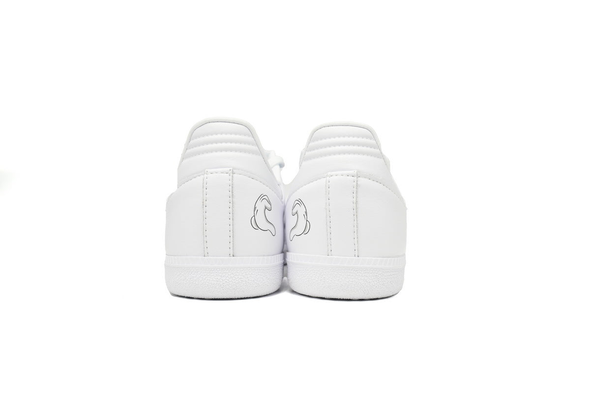 Adidas Samba All White Men & Women Casual Sneakers