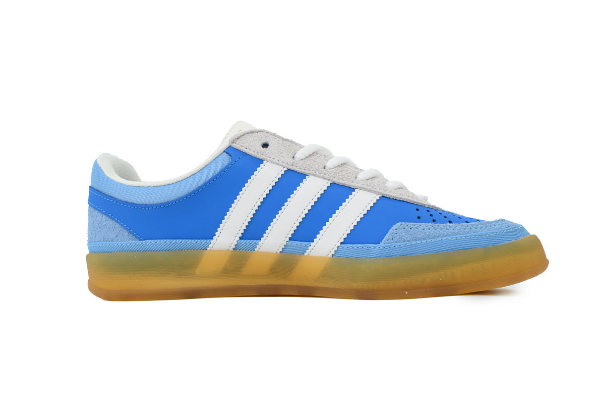 Adidas San Juan Sneakers Blue White Gum Sole Retro Suede Casual Shoes
