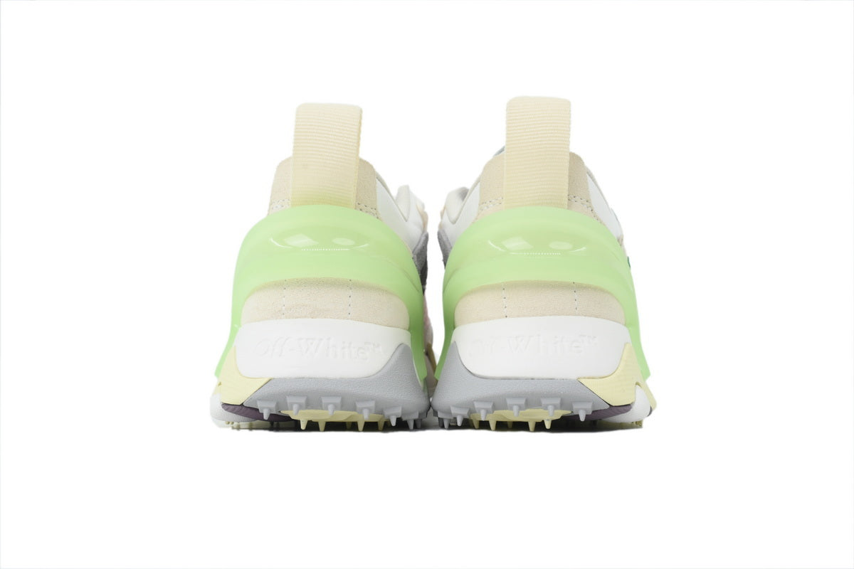 Off-White Odsy 2000 White Green Red Chunky Sneakers