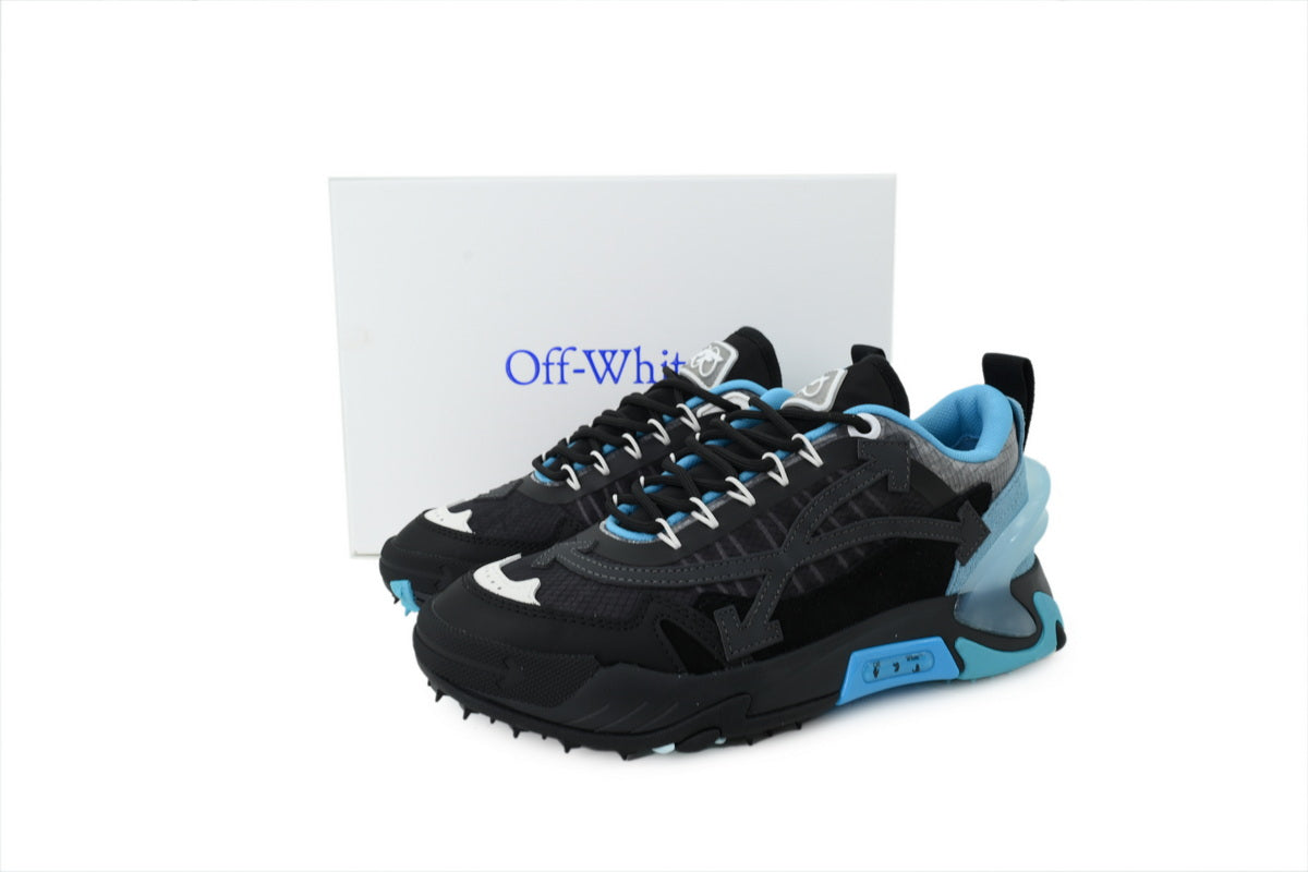 Off-White Odsy 1000 Black Blue Chunky Sneakers