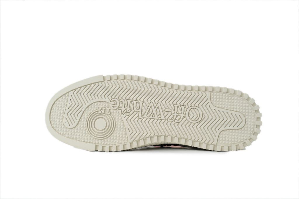 Off-White Low All White Leather Sneakers