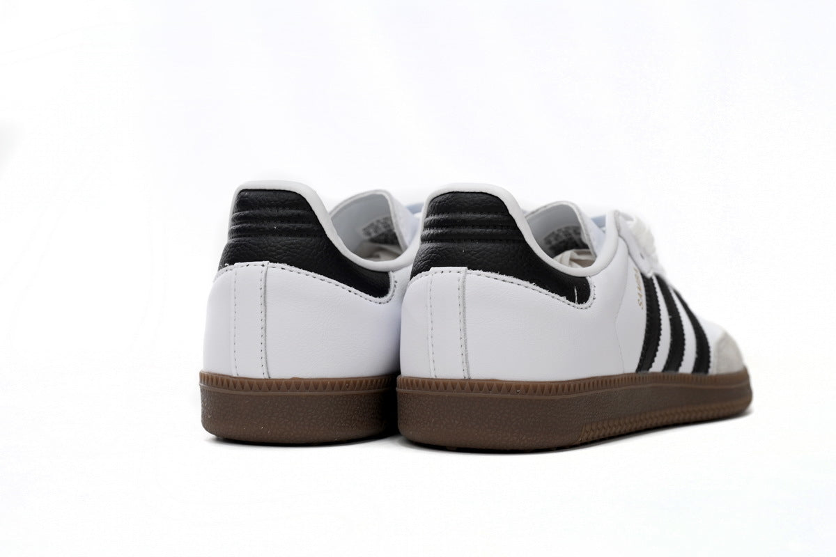 Adidas Samba White Black Gum Men & Women Casual Sneakers