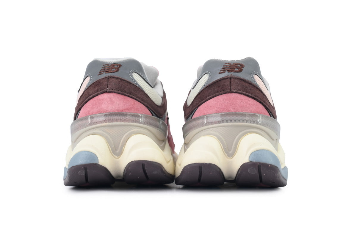 New Balance 9060 Pink Brown Sneakers