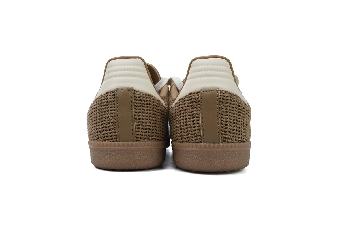 Adidas Samba Mesh Brown White Gum Unisex Sneakers