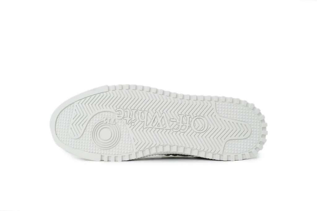 Off-White Low White Black Leather Sneakers