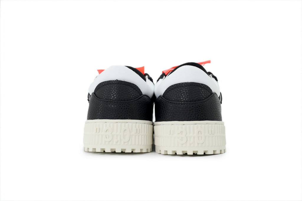 Off-White Low Black White Leather Sneakers